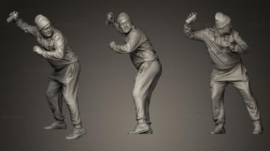 Figurines of people Alfie Bradley 3d model